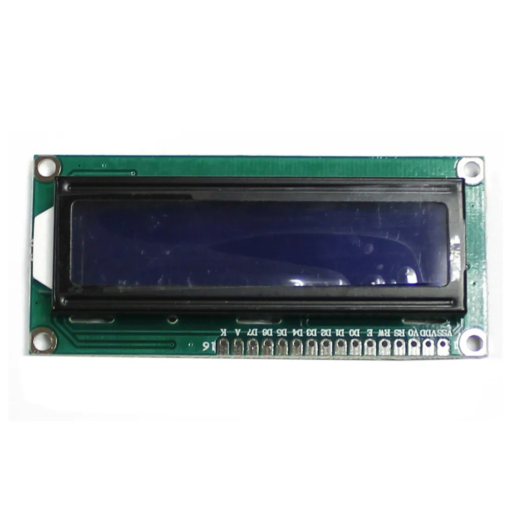 3.3v 5v Lcd Module Lcd1602 Lcd 16x2 Display Blue White Font With ...