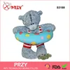 S3188 3d Flexible Resin Mold Teddy Bear Range 3d Silicon Mold Teddy Bear is going to Float 3d Food Grade Mold for Chocolate
