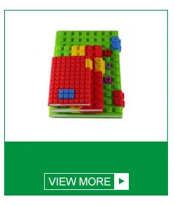 Factory price A6 DIY blocks cover/ silicone book cover/soft book cover