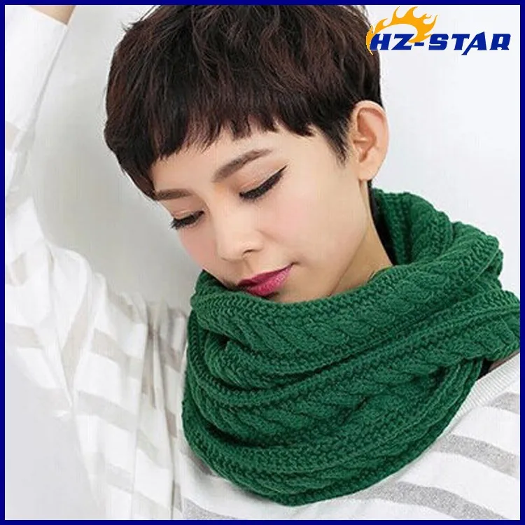 Hzw 14875007 Cheap Fashion Warm Knitting Crochet Infinity