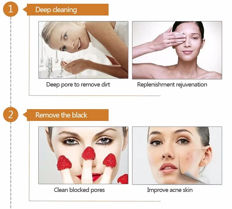 ultrathin portable ultrasonic skin scrubber Peeling Machine