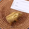 "Lucky in Love" gold - Finish Lucky Elephant Place Card Holders wedding name holder