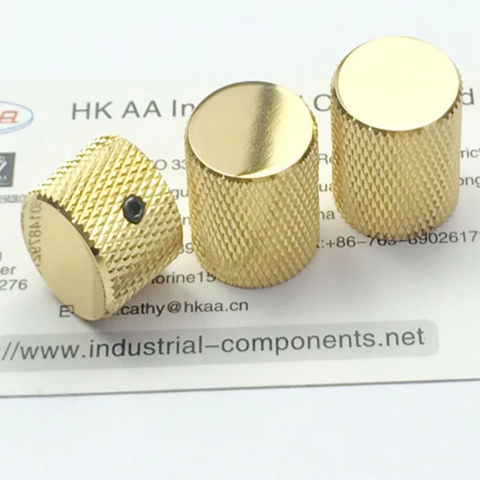 Custom Precision Guitar Knob Machined From Solid Titanium Buy Guitar