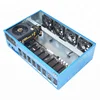 Stock Cheap Price 8 GPU Intel 3865 Cpu Bitcoin Mining Motherboard ETH Miner Machine With 1650W PSU Mining Rig Case 7 Fans