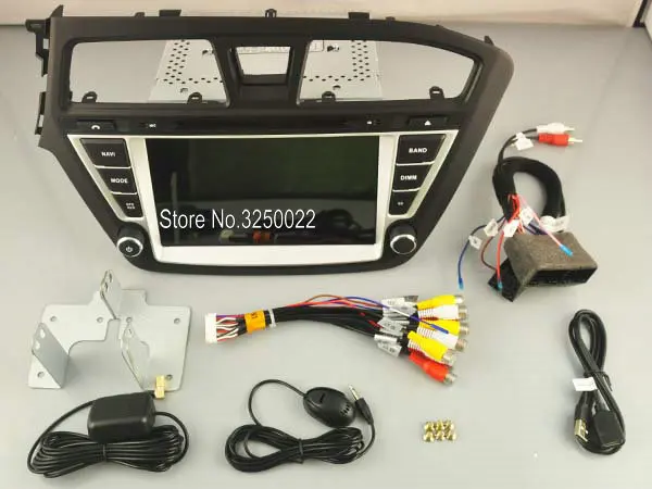 Excellent Android 9.0 Car Dvd Navi Player FOR HYUNDAI I20 2015 (left) audio multimedia auto stereo support DVR WIFI DAB OBD all in one 22