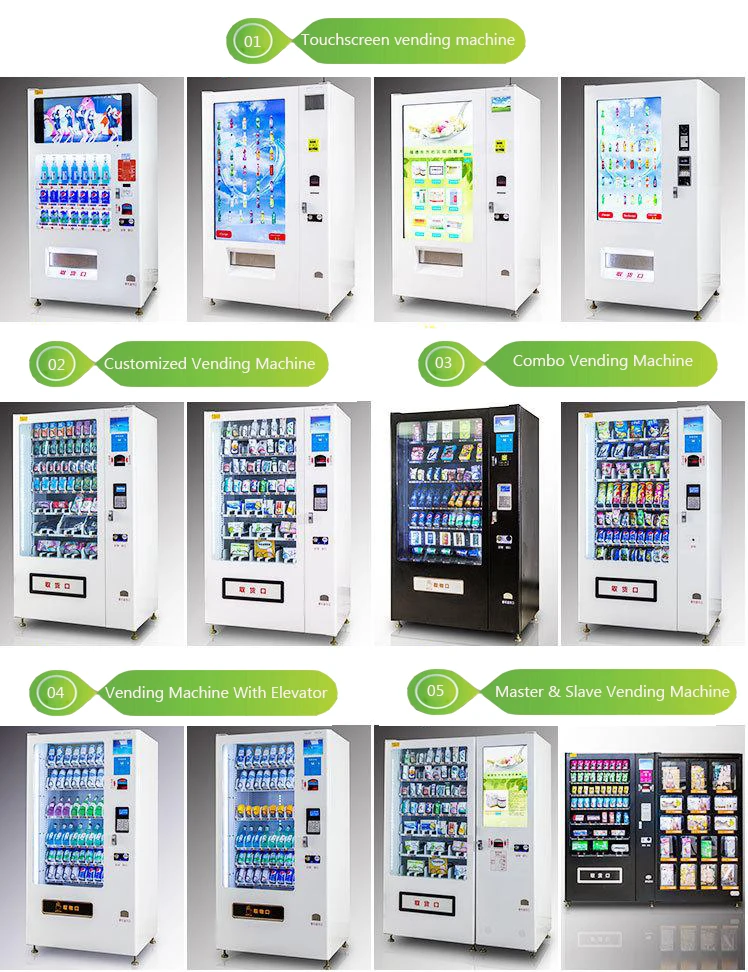 Xy Snack/ Drink Vending / Coffee Vending Machine Buy Drinks Snacks