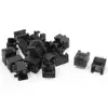 RJ45 8P8C Computer Internet Network PCB Jack Socket Black