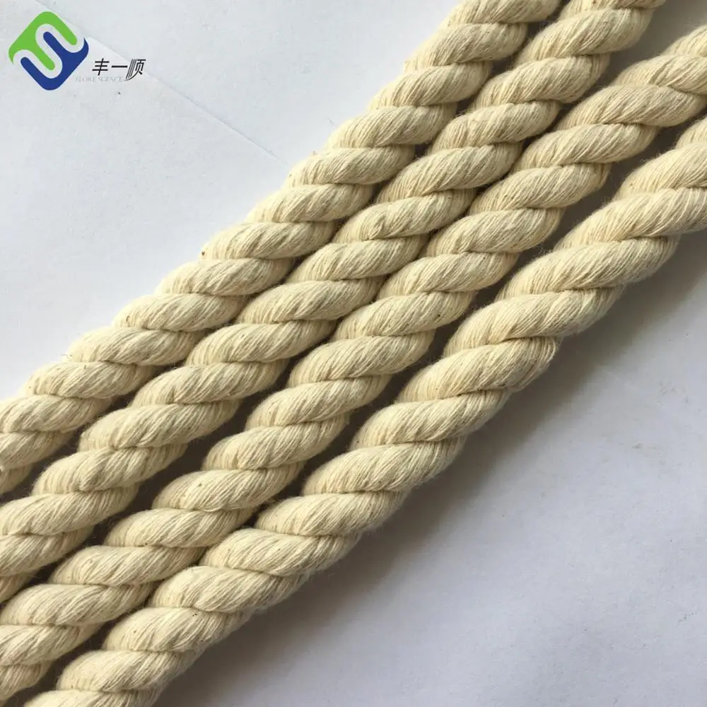 Шнур для макраме 4 мм x 240 ярдів / мотузка для макраме з 100% натуральної бавовни