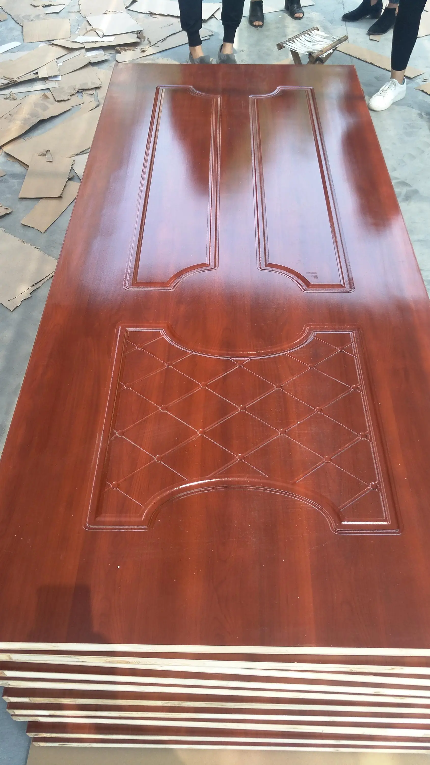 decorative natural wood veneer door skin