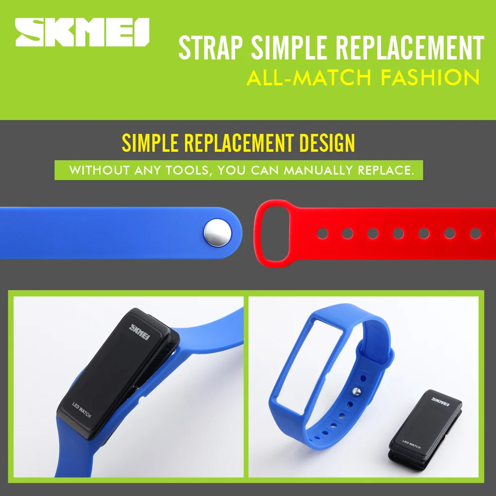 skmei 1119 led watch manual