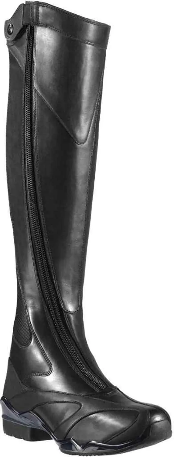 volant front zip tall riding boot