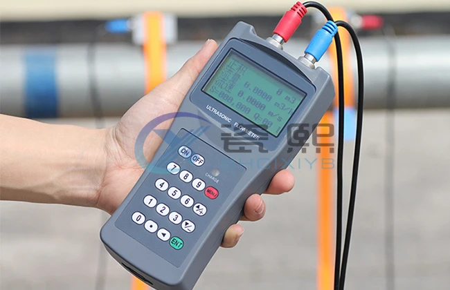 CX-HUFM-TDS-100H handable ultrasonic flow meter/ solenoid water flow control valve