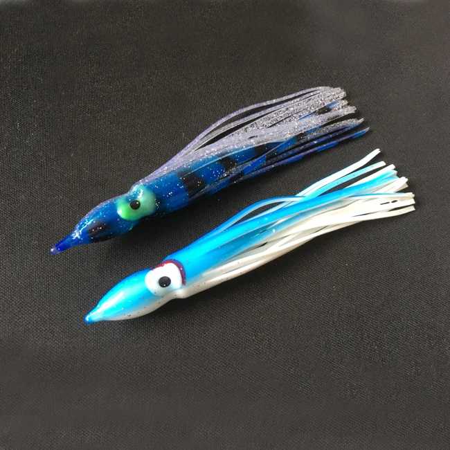 Octopus Squid Skirt Lures Octopus Skirts Fishing Bait Hoochies Saltwater Soft Fishing Lures