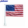 Wholesale fast shipping custom design car window flag with pole for big events