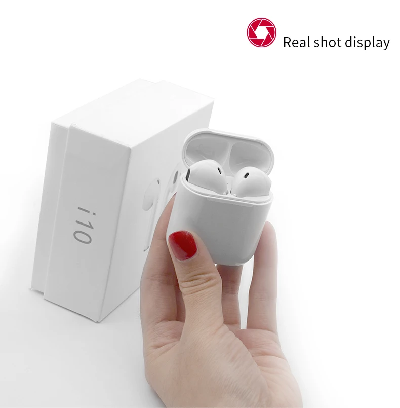 2019 wireless headphones electronics i10 tws 5.0 wireless earbuds earphone wireless headset - ANKUX.COM