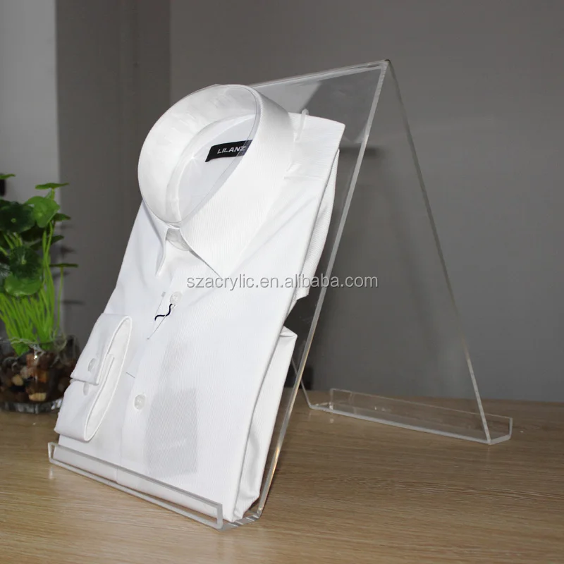 Simple Supermarket Clear Acrylic Tshirt Display Stand Buy Simple Supermarket Clear Acrylic T