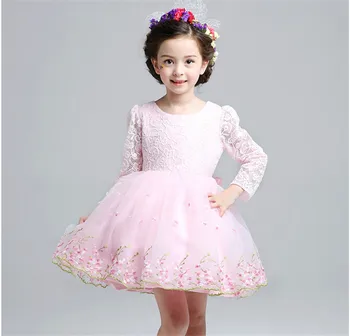 高品質のウェディングドレス秋長袖子供ピンクレースの王女のウェディングドレス Buy ピンクの王女のウェディングドレス ピンクのレースの ウェディングドレス 子供王女のウェディングドレス Product On Alibaba Com