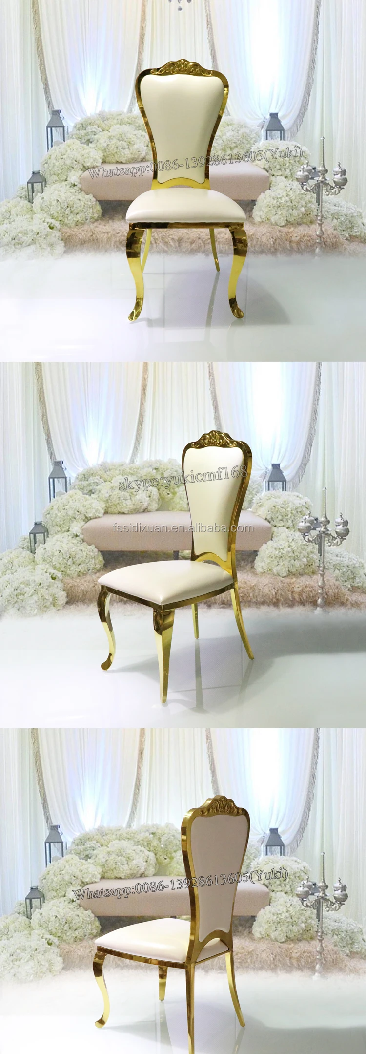 White Leather High Back Wedding King And Queen Chairs For Sale Buy
