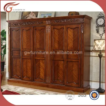 Dark Cherry Antique Solid Wood Wardrobe A126 Buy Antique