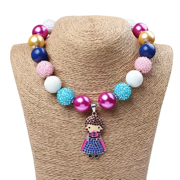 plastic bead necklace