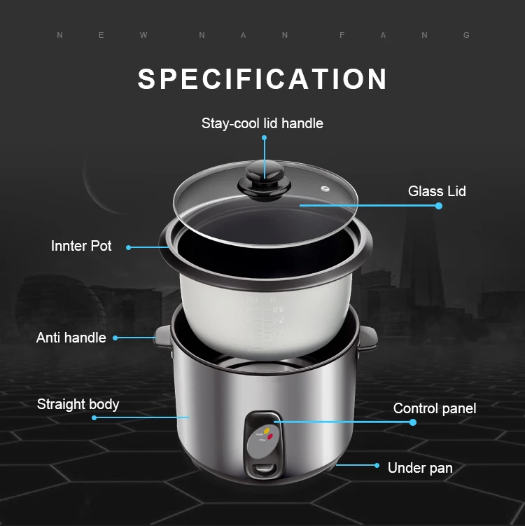 China Manufacturer Cheap Electric Rice Cooker For Commercial Use Big