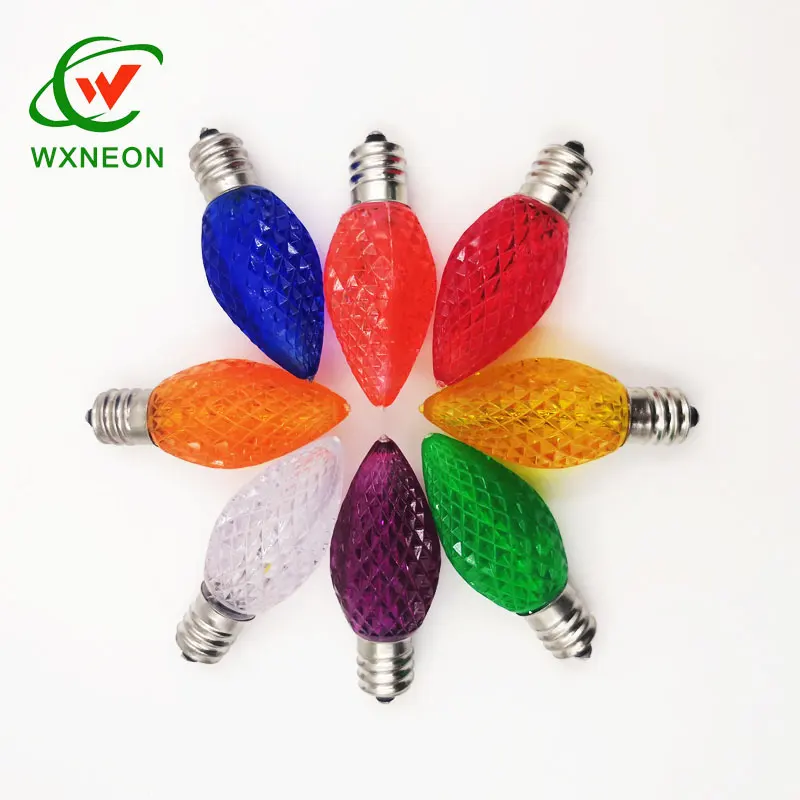 LED C7 Multicolor replacement Bulb 0.35W