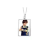 Mom and Kids Figure Photo Necklace Pendant 925 Sterling Silver