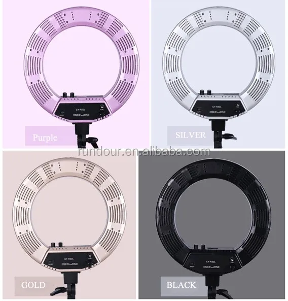 CY-R50L Photography Photo Studio 480 LED Ring Light 5500K Dimmable Camera Ring Video Light Lamp