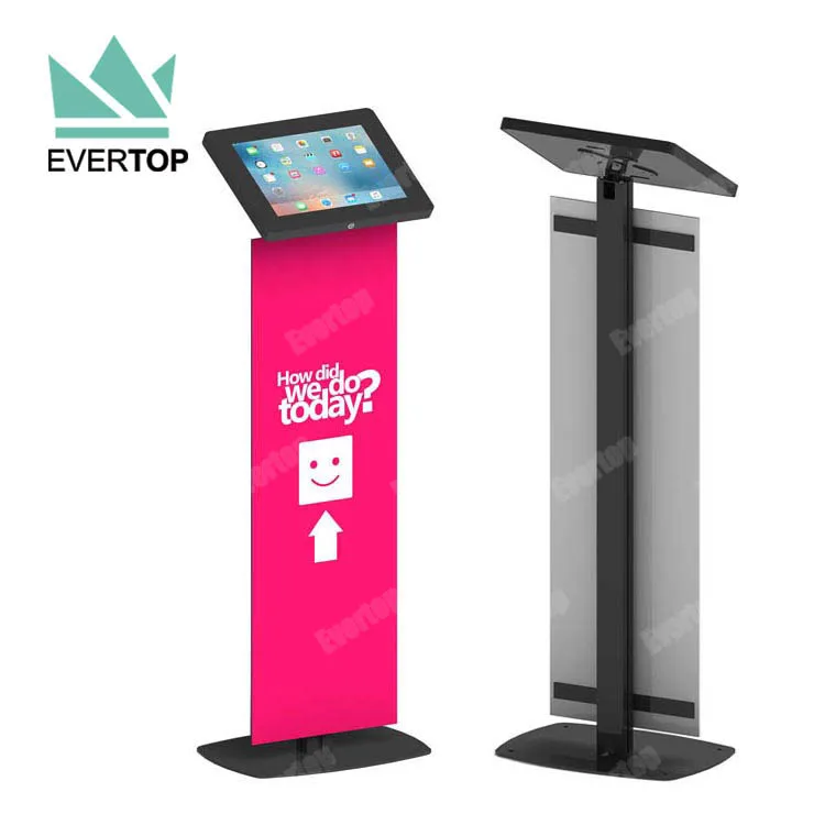 Lsf05c 7"15" Vesa Floor Ipad Kiosk Display Stands Lockable,10" Anti