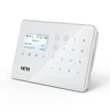 Hot!! Smart!Great design for home security anti-jammer detection security wireless WIFI GSM GPRS Alarm System Panel