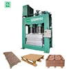 pallets assembly production line|800 ton compressed Wood pallet mould machine
