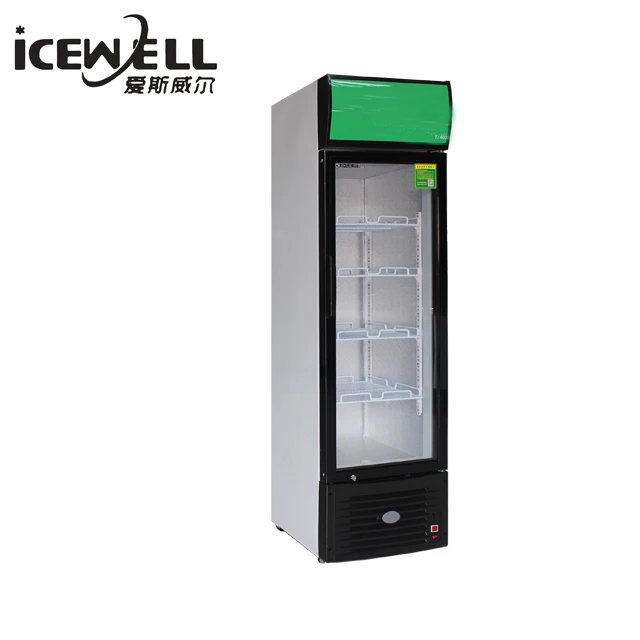 Icewell Lg 360x Small Display Glass Door Fridge Product On Alibaba Com