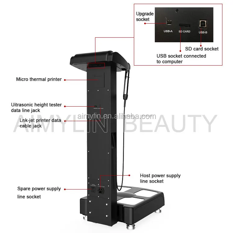 Body Fat Analyzer Machine/human Composition Analyzer Machine/newest