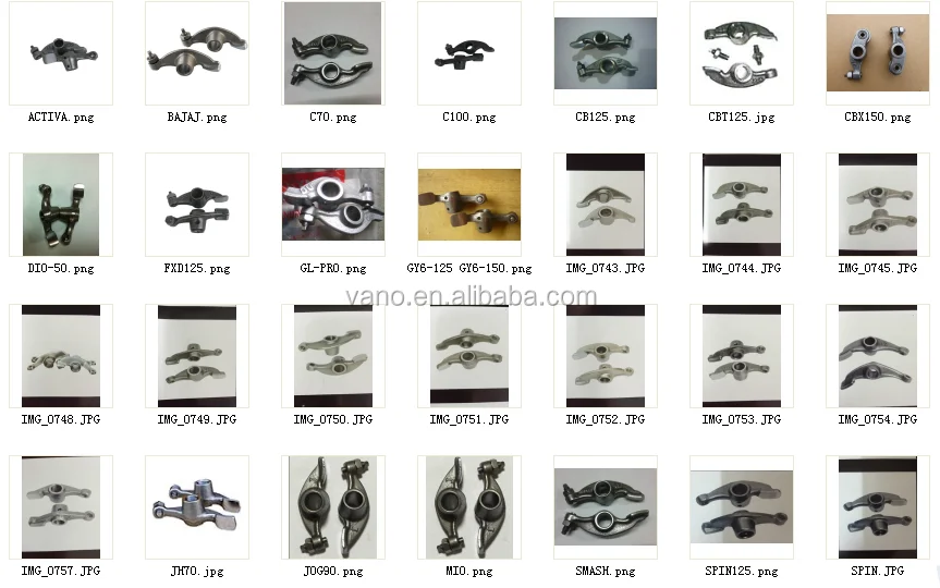 Motorcycle CB 150-250 arm rocker