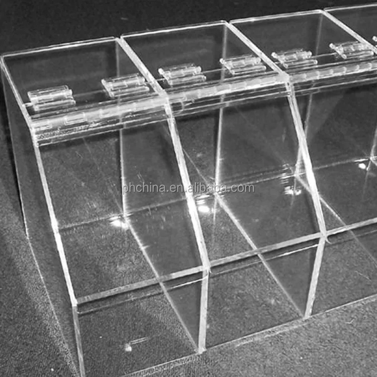 2017 Acrylic Dispenser,Display Store Food Container,Clear Acrylic Candy Dispenser Box Buy