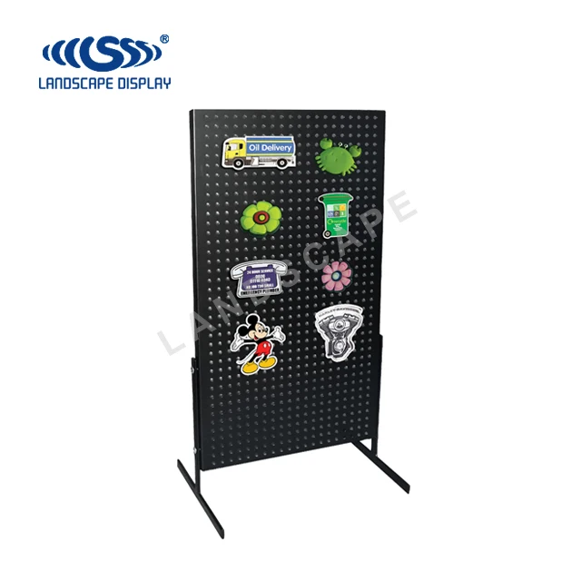 Custom Made Metal Widget Display Rack/small Stickers Metal Pegboard