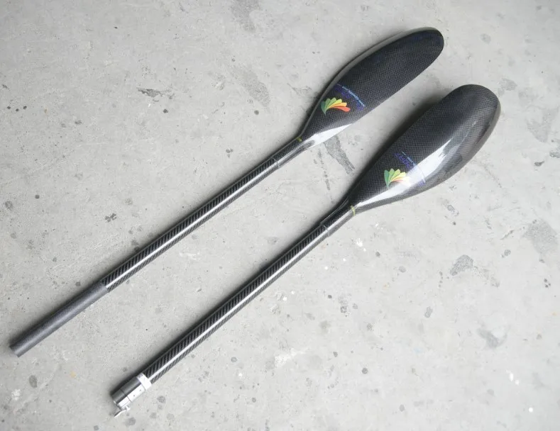 Zj Sport Epic Type Carbon Split Kayak Paddle With Round Carbon Shaft