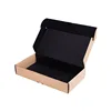 Gold Silver E-commerce Paper Board Custom Apparel Packaging Printed Cardboard Clothes Postage System Used Corrugated Box Packing