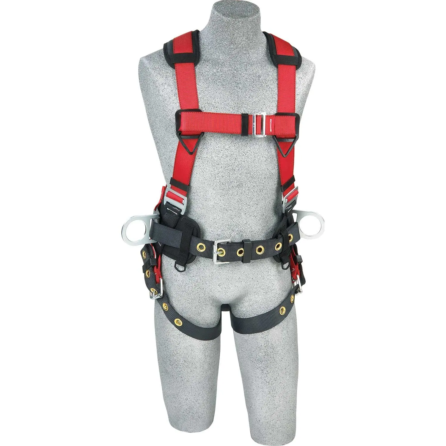 Concrete Anchor Rope Grab White Bucket 50/' Rope Lifeline Capital Safety Roofers Kit 50 Rope Lifeline 5-Point Harness 2199812 3M Protecta Compliance In A Can