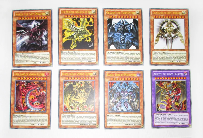 Size: 8.6*5.9cm (same size as standard yugioh card) Content: 45 cards in to...