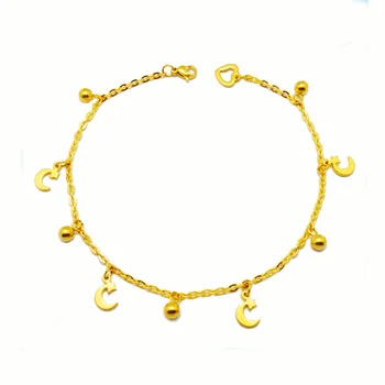gold anklet jewelry