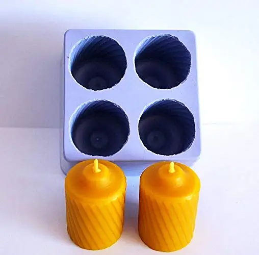 Custom Candle Molds Silicone Soft Candle Mold Making Silicone Rubber