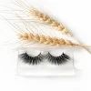 wholesale high quality private label mink eyelashes flat lashes