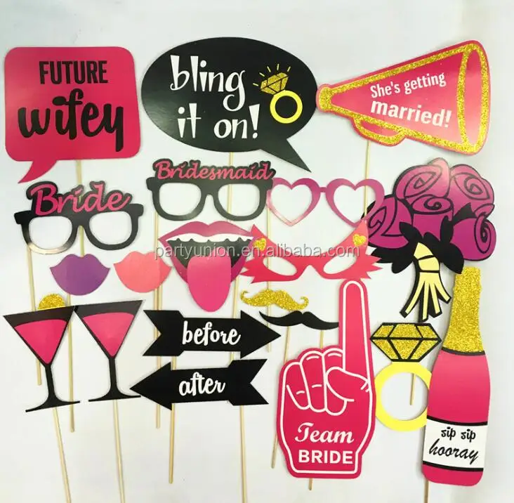 Bachelorette Party Decoration Kit,Wedding Engagement Party Supplies
