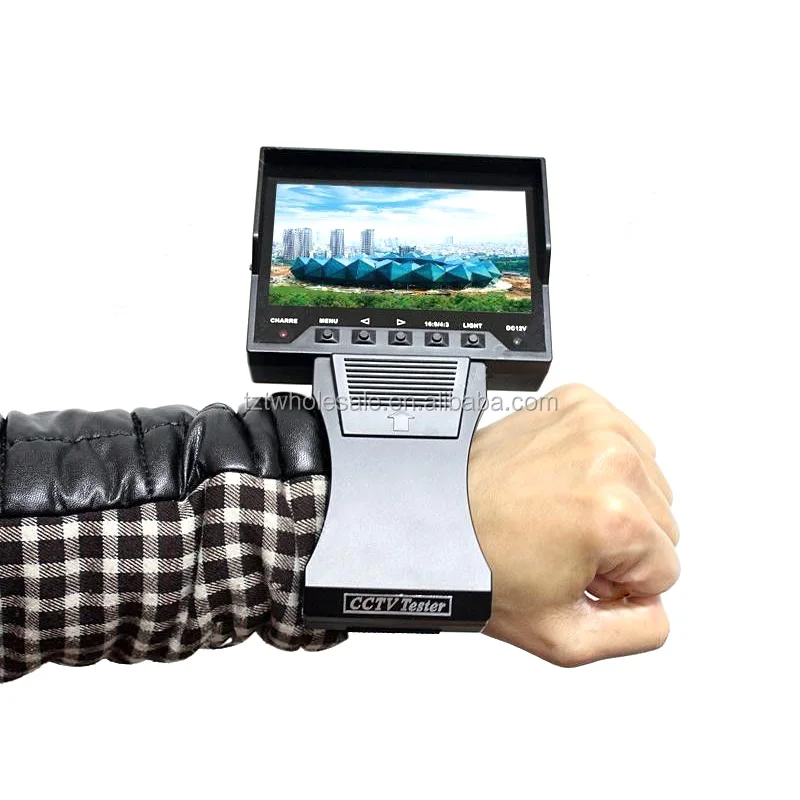 4.3/" LCD Monitor Video//Audio//UTP Test CCTV Tester DC 12V Output Security Camera