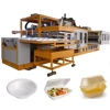 Used condition disposable plastic burger box equipment fast food container machine line