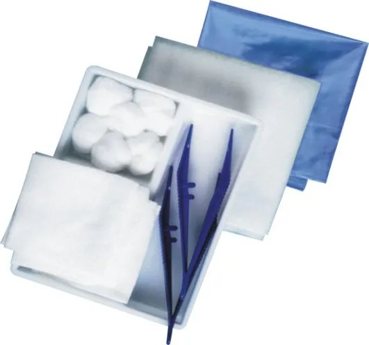 sterile medical dressing table instrument set