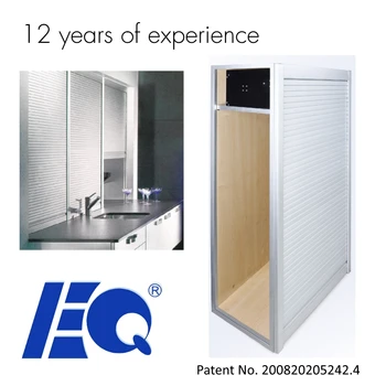 25mm Anodized Aluminum Cabinet Tambour Shutter Door - Buy Cabinet