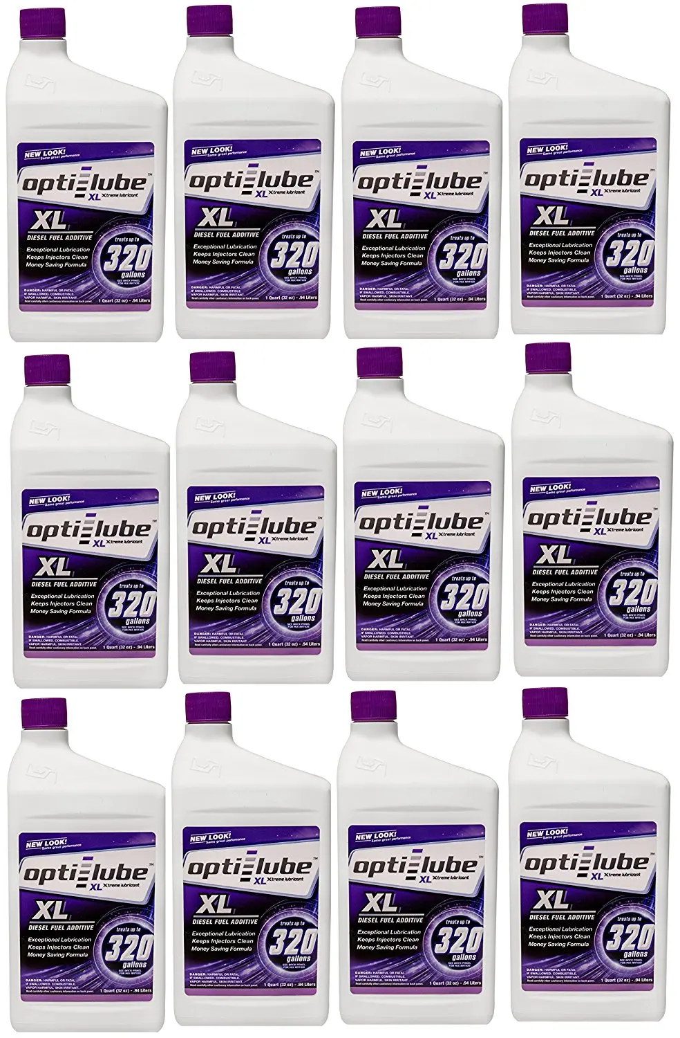Opti-Lube XL Formula Diesel Fuel Additive: Quart, Case of 12