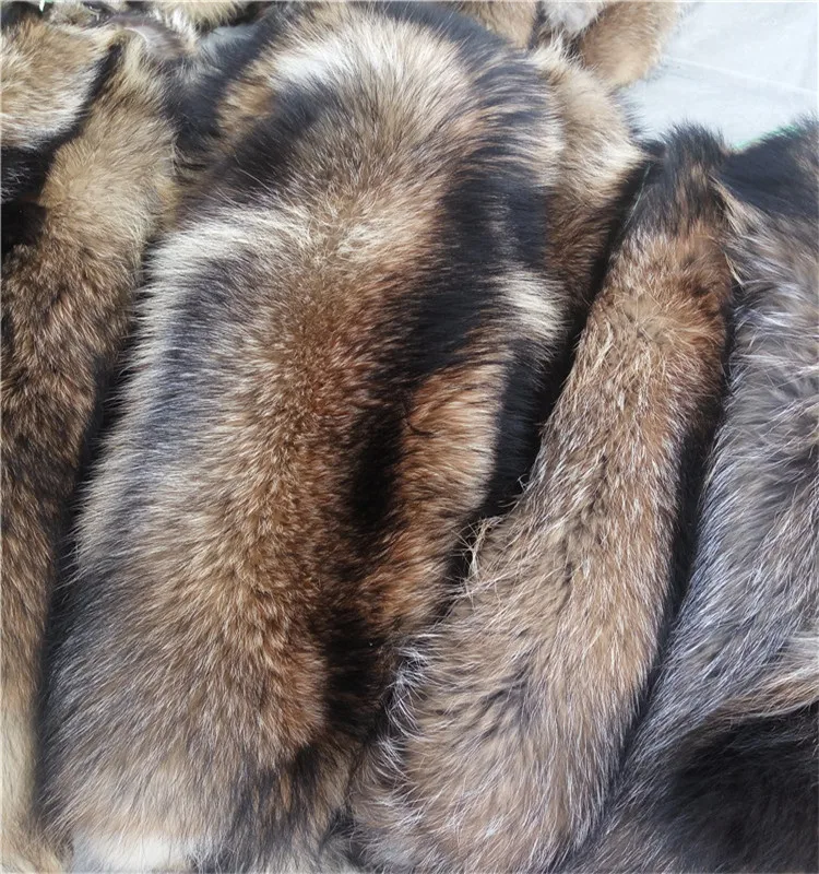 Real Raccoon Fur Skins Chinese Natural Raccoon Fur Pelt For Clothes ...